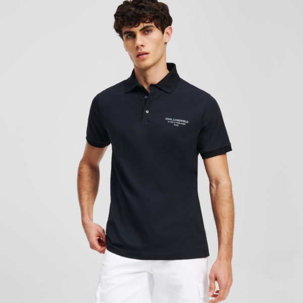 Karl Lagerfeld, Polo Rue St-guillaume, Homme, Noir, Taille: LXXL