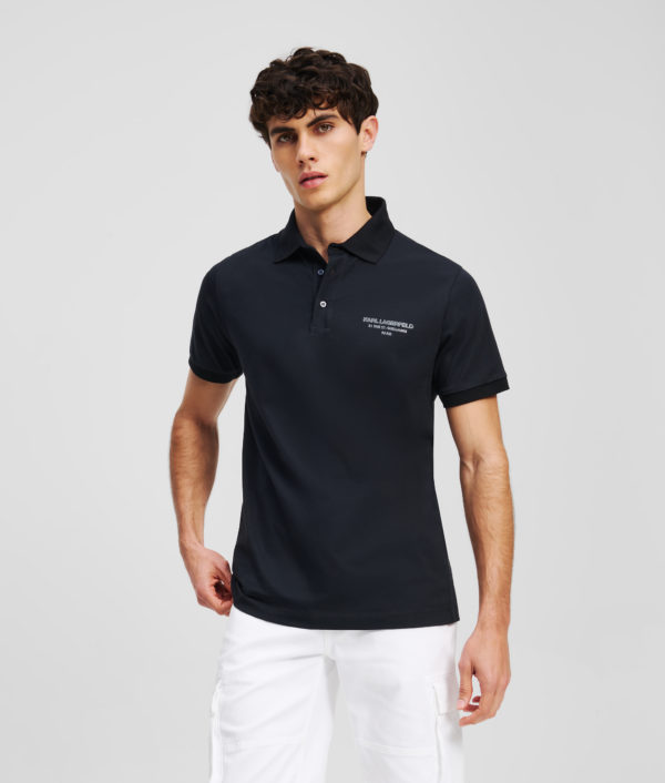Karl Lagerfeld, Polo Rue St-guillaume, Homme, Noir, Taille: LXXL