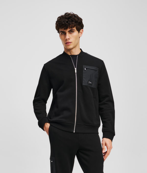 Karl Lagerfeld, Veste Sweat-shirt, Homme, Noir, Taille: LXXL