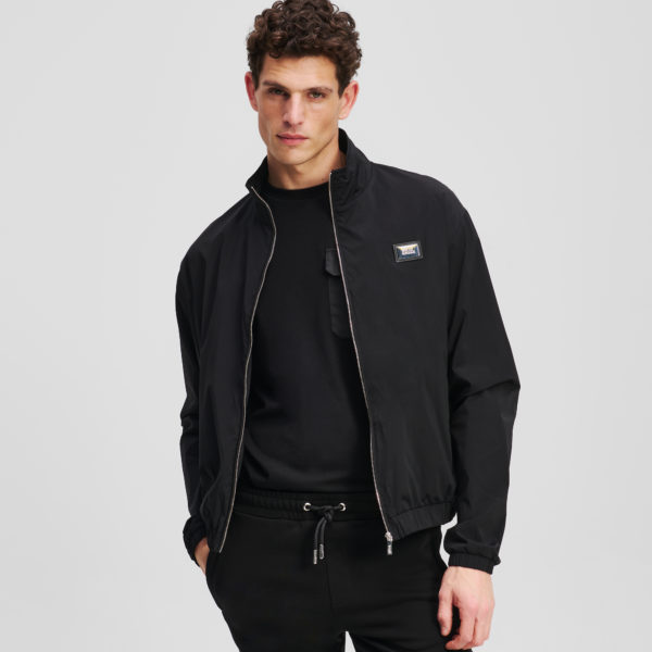 Karl Lagerfeld, Veste Avec Le Logo Karl, Homme, Noir, Taille: LXXL