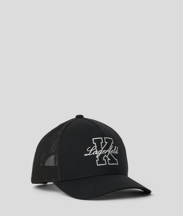 Karl Lagerfeld, Casquette Avec L'initiale K, Homme, Noir, Taille: L00