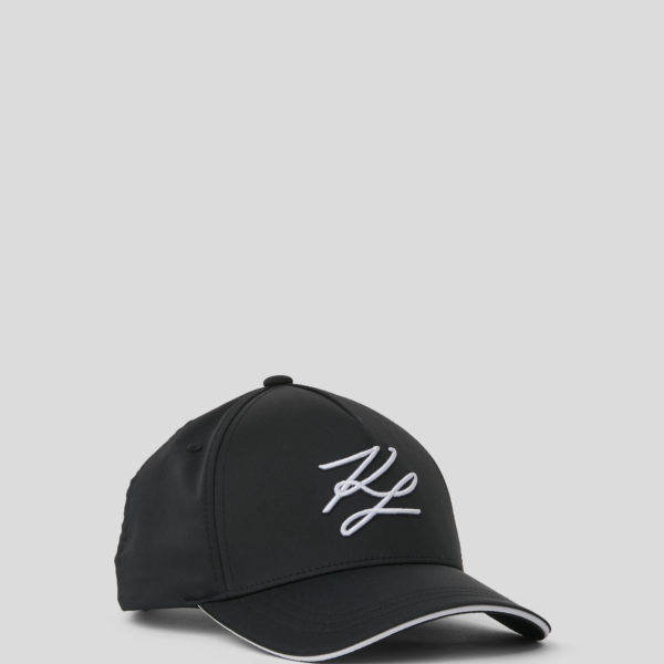 Karl Lagerfeld, Casquette K/autograph, Homme, Noir, Taille: L00