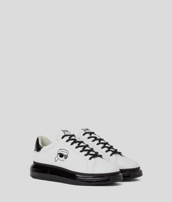 Karl Lagerfeld, Baskets Ikon Nft Kapri, Homme, Blanc/Noir, Taille: L46