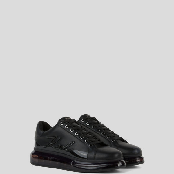 Karl Lagerfeld, Baskets Brillantes Kapri Kushion Signia, Homme, Noir, Taille: L46