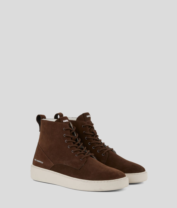 Karl Lagerfeld, Bottes À Lacets Flint, Homme, Friar Brown, Taille: L46
