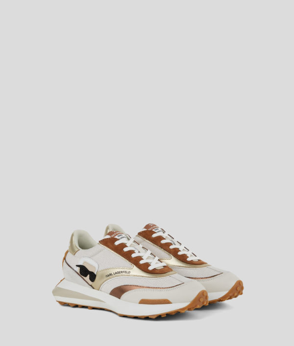 Karl Lagerfeld, Baskets Zone Ikon Nft, Femme, Or Rose, Taille: L41