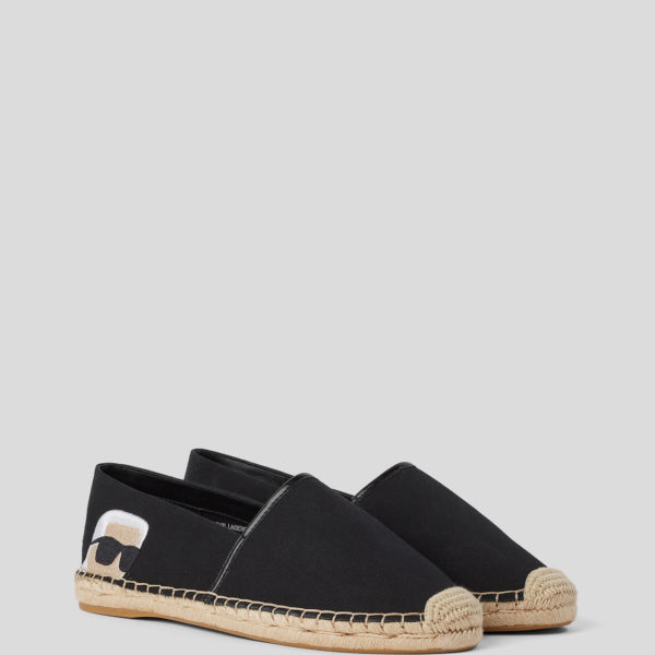 Karl Lagerfeld, Espadrilles Ikon Nft Kamini, Femme, Noir, Taille: L41