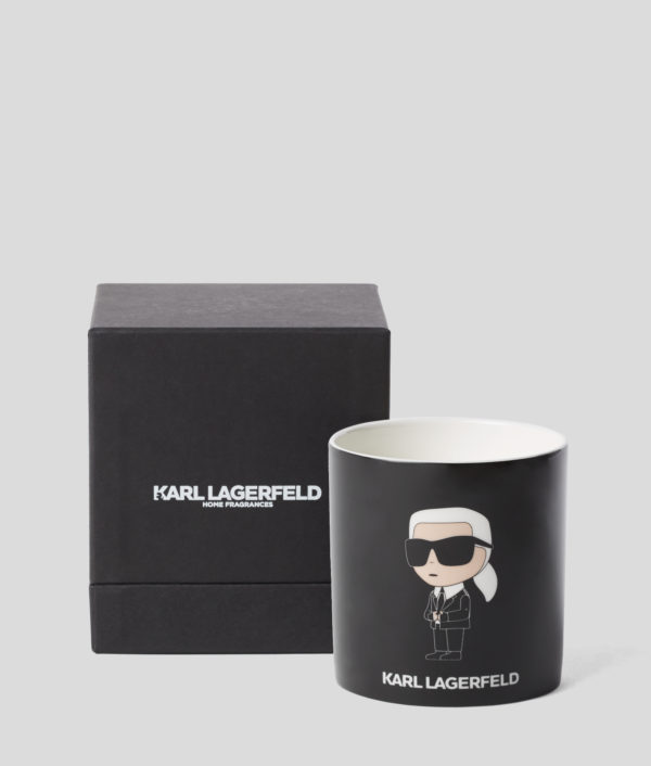 Karl Lagerfeld, Bougie Parfumée Ikon, Femme, Noir, Taille: L00