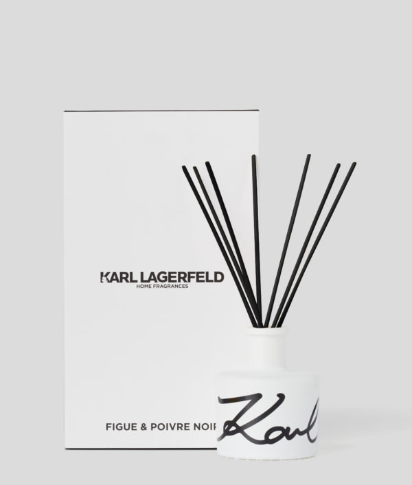 Karl Lagerfeld, Diffuseur Figue Et Poivre Noir, Femme, Blanc/Noir, Taille: L00