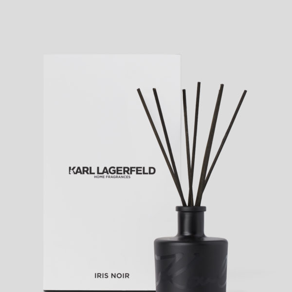 Karl Lagerfeld, Diffuseur Iris Noir, Femme, Noir, Taille: L00