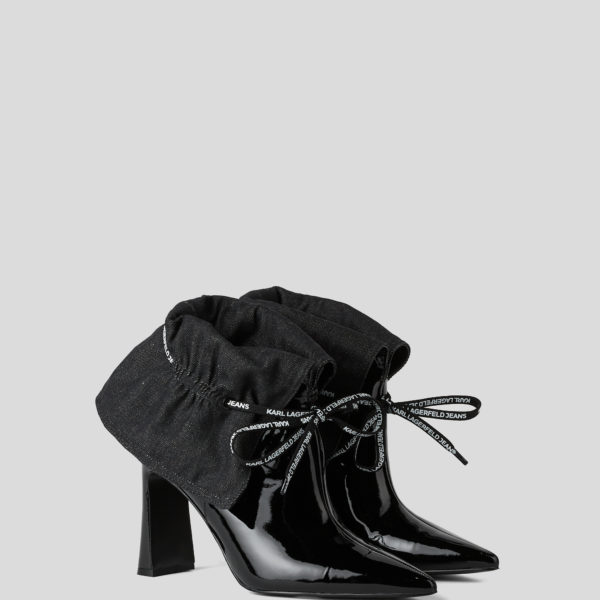 KL Jeans, Bottines À Rabat Klj Panache, Femme, Noir, Taille: L41