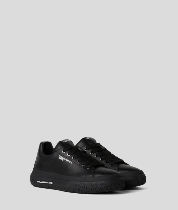 KL Jeans, Baskets En Cuir Klj, Femme, Noir/Noir, Taille: L41