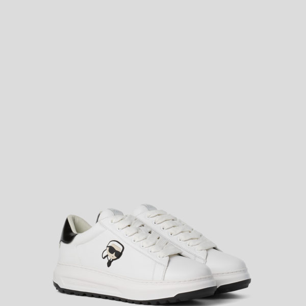 Karl Lagerfeld, Baskets Crantées Ikon Nft Kapri, Homme, Blanc, Taille: L46