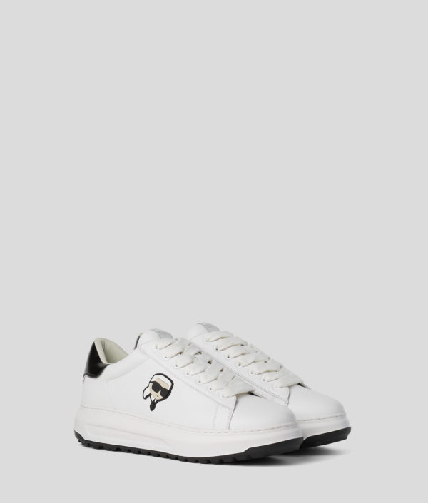 Karl Lagerfeld, Baskets Crantées Ikon Nft Kapri, Homme, Blanc, Taille: L46