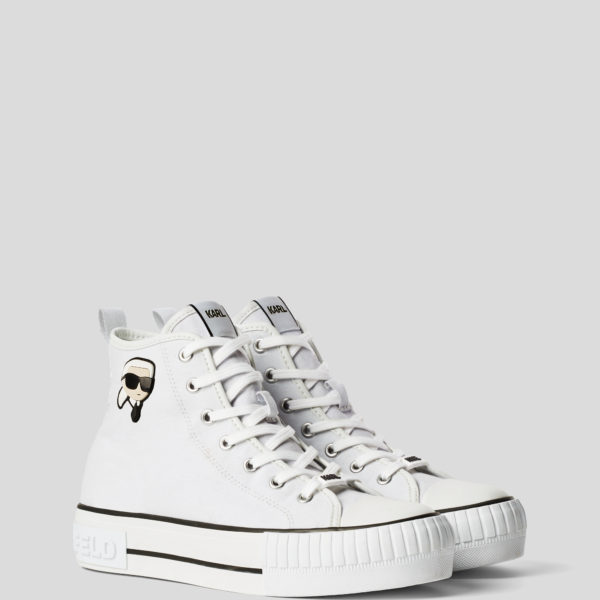 Karl Lagerfeld, Baskets Montantes Ikon Kampus Max Nft, Femme, Blanc, Taille: L41
