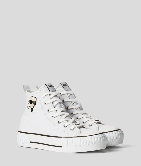 Karl Lagerfeld, Baskets Montantes Ikon Kampus Max Nft, Femme, Blanc, Taille: L41