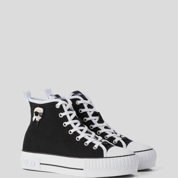 Karl Lagerfeld, Baskets Montantes Ikon Kampus Max Nft, Femme, Noir, Taille: L41