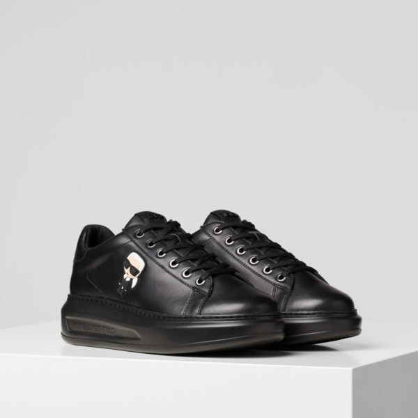 Karl Lagerfeld, Baskets Kapri Ikon, Femme, Noir, Taille: L41