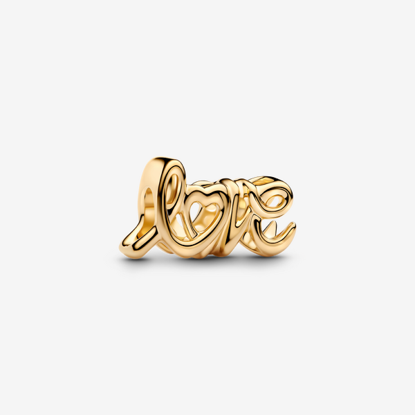 Bracelet Composé Cœur Fil de Fer & Amour Manuscrit - Pandora