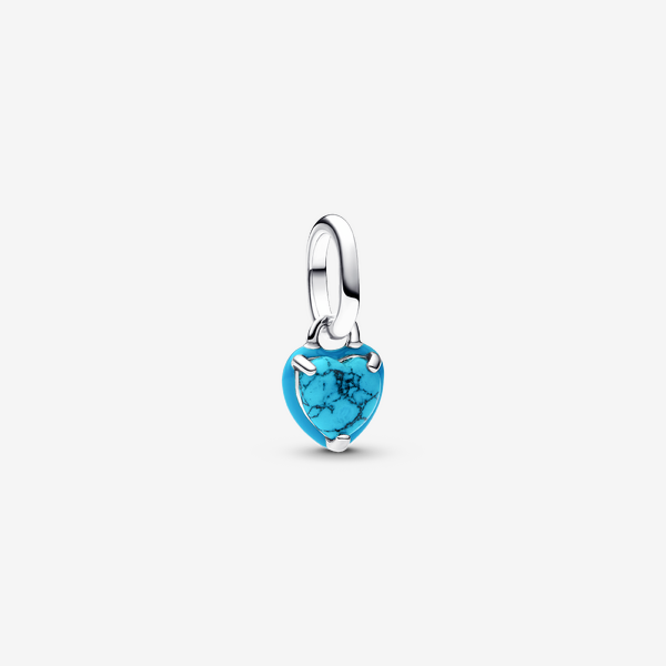 Bracelet Composé Mini Éléphant & Cœur Turquoise – Pandora