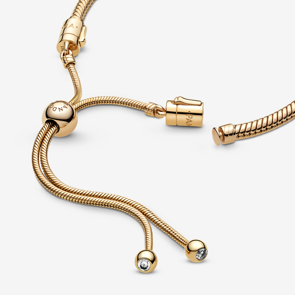 Bracelet Coulissant Maille Serpent Pandora Moments – Pandora