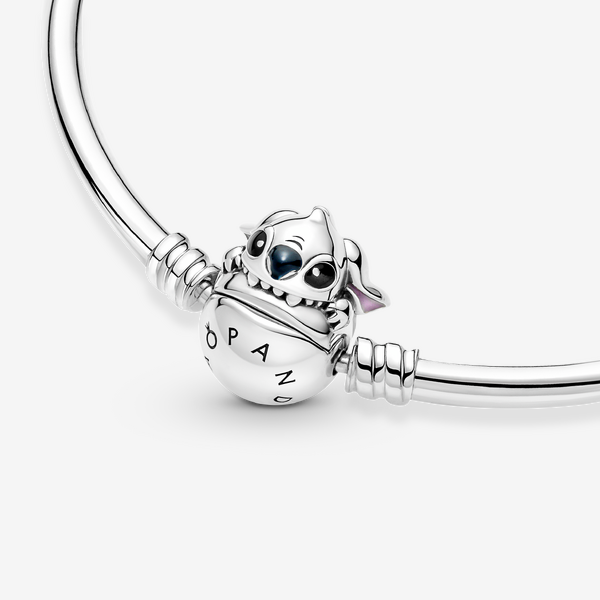Bracelet Jonc Disney Stitch Mordant le Fermoir Pandora Moments - Pandora
