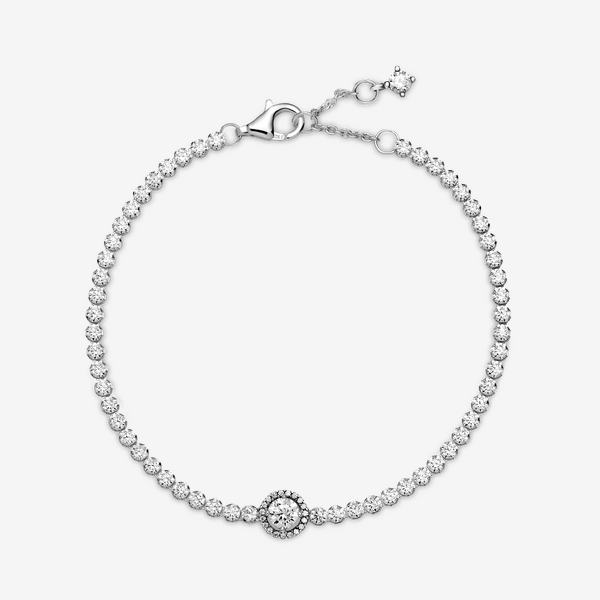 Bracelet Rivière Halo Scintillant - Pandora