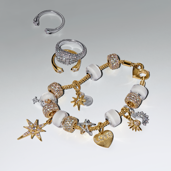 Charm Pendant Étoile Polaire Scintillante – Pandora