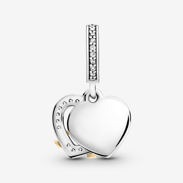 Charm Pendant Joyeux Anniversaire de Mariage Bicolore – Pandora