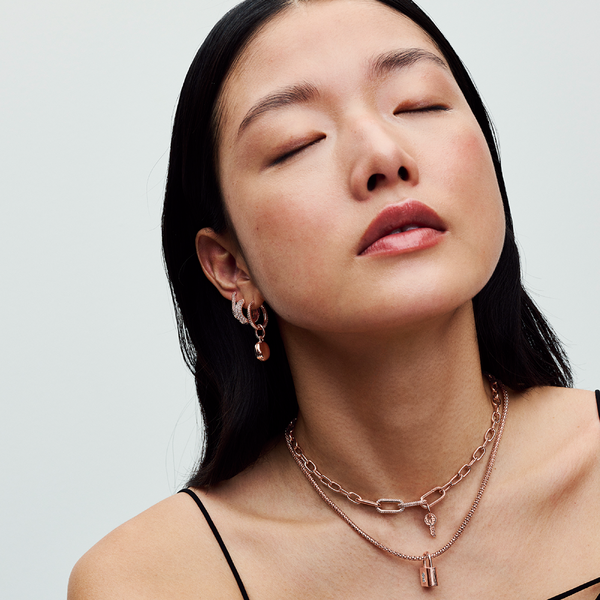 Collier Chaîne Cloutée Pandora Moments – Pandora