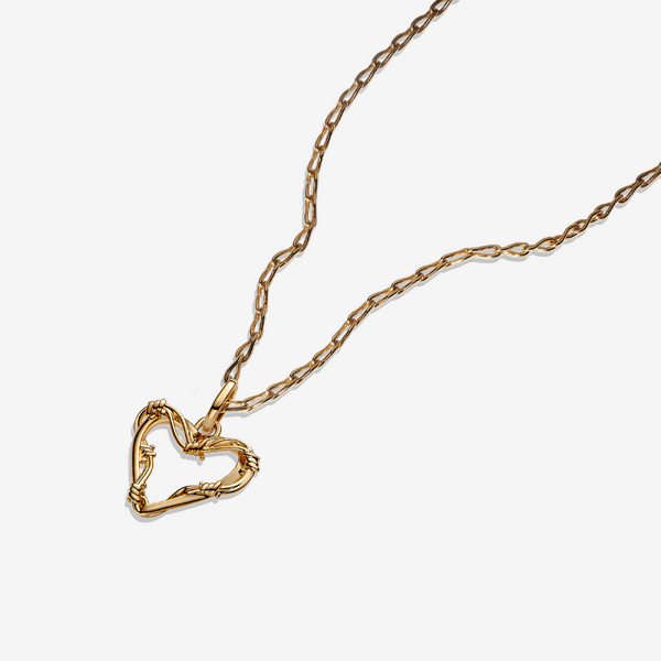 Collier Composé Cœur Fil de Fer – Pandora
