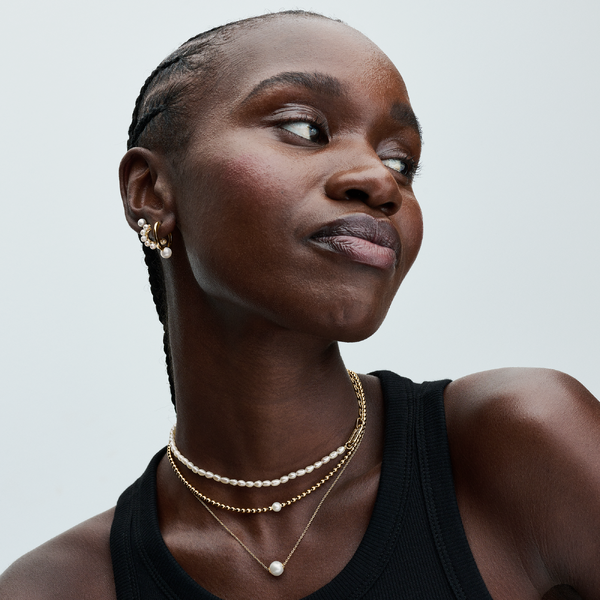 Collier Perle de Culture d'Eau Douce Traitée - Pandora
