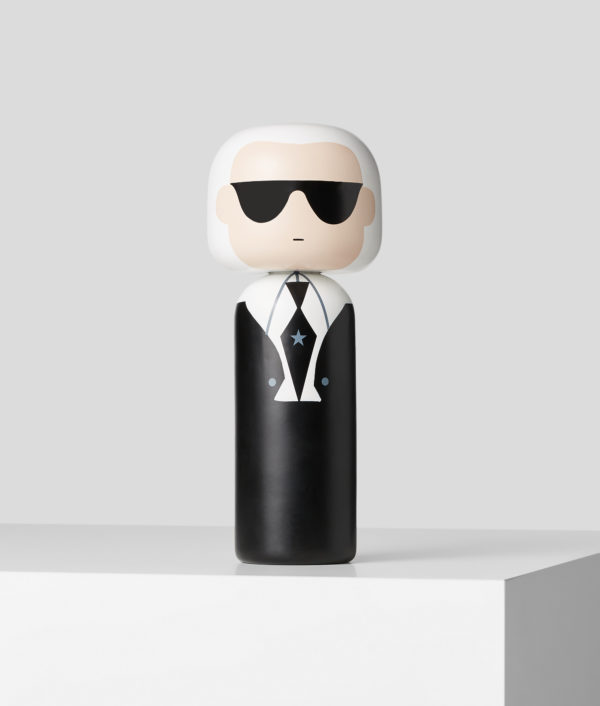 Karl Lagerfeld, Poupée En Bois Karl Par Lucie Kaas, Femme, Noir/Blanc, Taille: X00