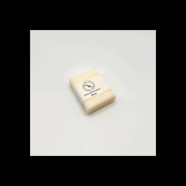 Savon au lait de chèvre – Rose – Maison Val Roubion