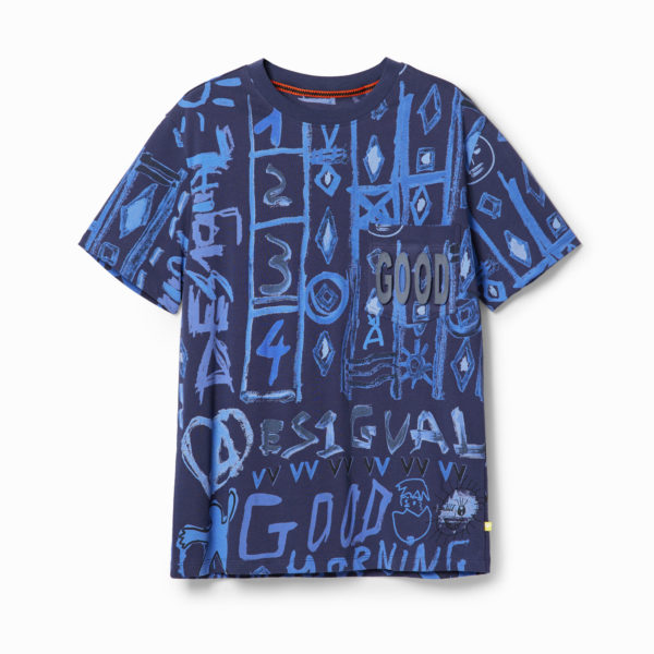 T-shirt motifs arty – Desigual