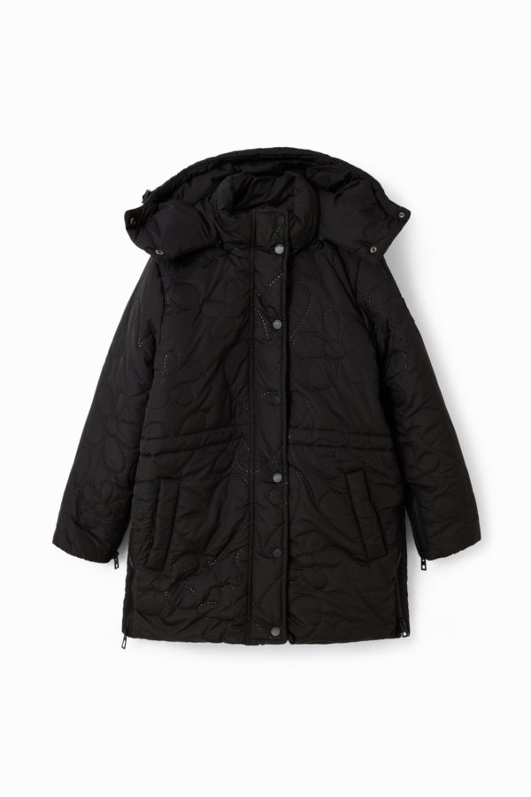 Manteau matelassé cœurs - Desigual