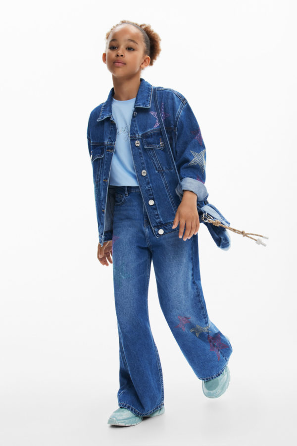 Veste en jean strass - Desigual