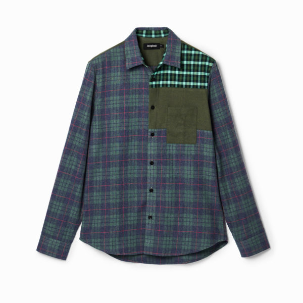 Chemise carreaux flanelle – Desigual