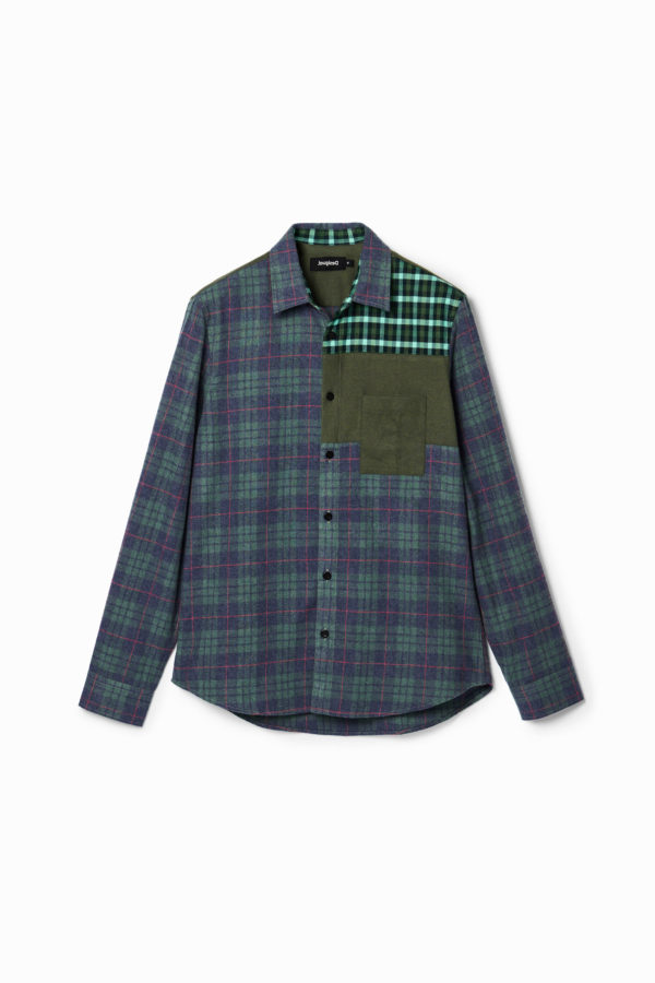 Chemise carreaux flanelle - Desigual