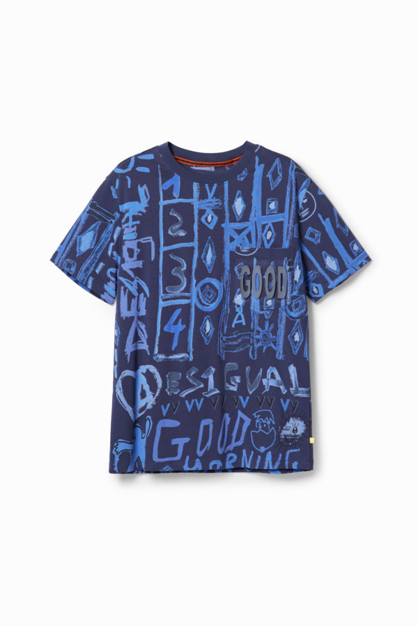T-shirt motifs arty - Desigual
