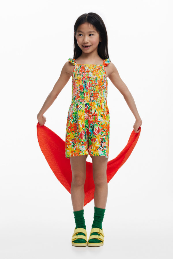 Combishort à fleurs - Desigual