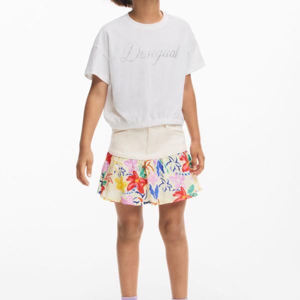 T-shirt Desigual strass – Desigual
