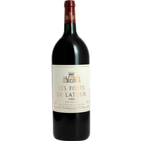 Les Forts de Latour 2nd vin du Château Latour 1995 150 cl – rouge par 1 –