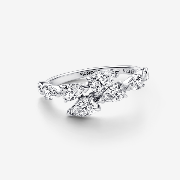 Bague Chevauchement Scintillant – Pandora