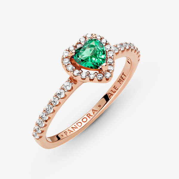 Bague Cœur Surélevé Scintillant – Pandora