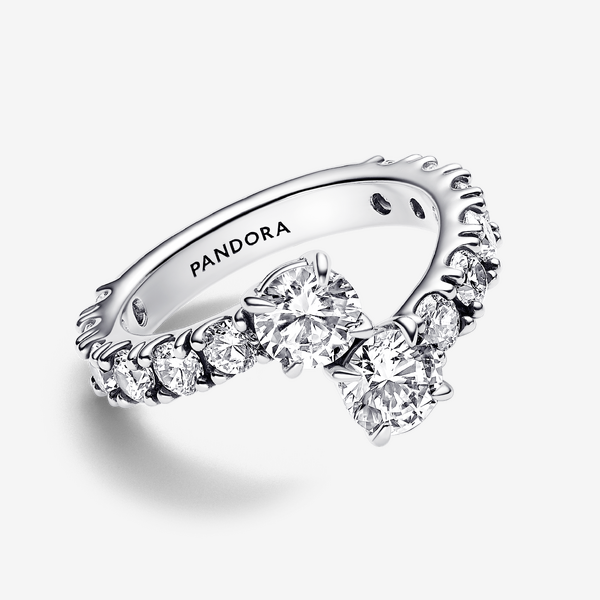 Bague Superposée Scintillante – Pandora
