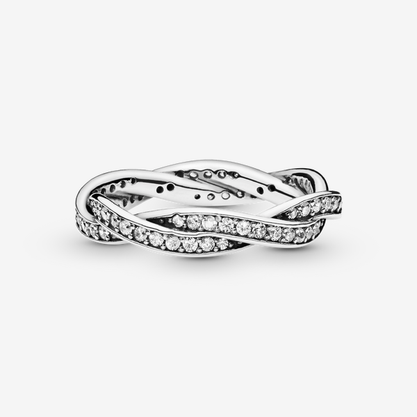 Bague Torsades Scintillante – Pandora