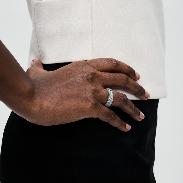 Bague Triple Rang Pavée Pandora Timeless – Pandora