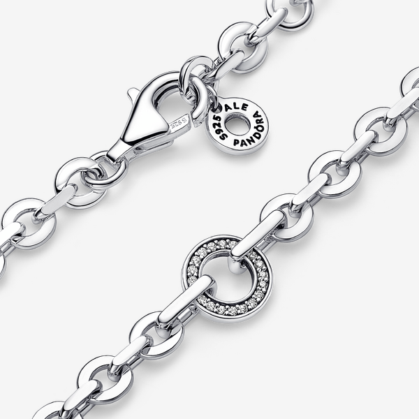 Bracelet Chaîne Pavé Audacieux Pandora Signature – Pandora