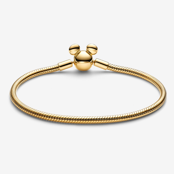 Bracelet Maille Serpent Fermoir Disney Mickey Moments – Pandora